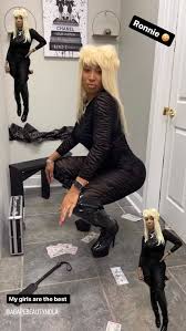 When I say my client NAILED IT 🔥🔥 Ronnie from The Players Club… Let’s go  @navishillmua … My friend got this Halloween in the bag let’s try again  next year ❤️❤️😘 y’all can get come get snatched like ...