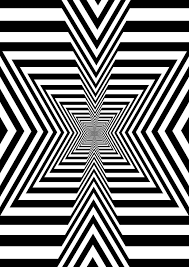Black And White Illusion Pattern Trippy Black And White Design By Fadyfarid You May Also Like Trippy Black And White Design Puzzle Piecest Optical Illusions Art Illusion Art Optical Illusions
