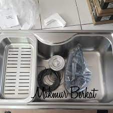 Onset sink, 1 bowl, stainless steel. Kitchen Sink Modena Ks 5140 Sink Modena Ks5140 Shopee Indonesia