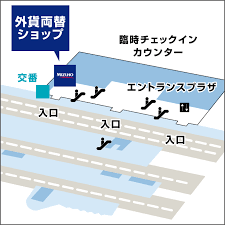 外貨両替ショップ 外貨自動両替機 みずほ銀行