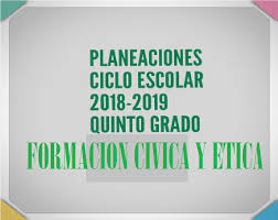 Guia temática de formación cívica y ética correspondiente al mes de marzo. Planeacion Formacion Civica Y Etica Bloque 1 Quinto Grado Material Educativo Primaria