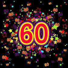 60 Jaar Verjaardag Birthday 60ste Verjaardag Kaarten 60 Verjaardag 60ste Verjaardag