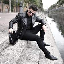 40 All Black Outfits For Men Bold Fashionable Looks Black Jeans Men Mens Fashion Jeans Mens Street Style