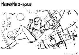 Check spelling or type a new query. Drawing Hello Neighbor Coloring Pages Novocom Top