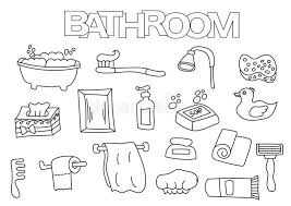 Black & white mandala, chevron, and more under creative commons. Bathroom Coloring Stock Illustrations 373 Bathroom Coloring Stock Illustrations Vectors Clipart Dreamstime