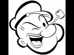 Black And White Face Drawing Cartoon Popeye Cartoon Drawing How To Draw Popeye Cartoon Characters Drawing Popeye Cartoon Characters Drawing Cartoon Characters Cartoon Tattoos