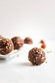 Hazelnut Chocolate Balls Copycat Ferrero Rocher Eating Bird Food Recipe Food Real Food Recipes Energy Bites