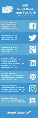 2020 Social Media Image Sizes Cheat Sheet Constant Contact Social Media Images Sizes Social Media Images Social Media