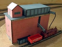 Making your cards for your friends and family can be an enjoyable hobby. N Gauge Model Making Coal Water Station N Gauge Card Model Plan