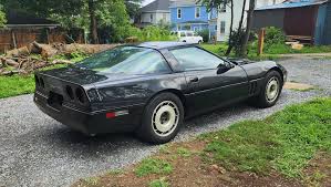 Image result for Black 1984 Corvette
