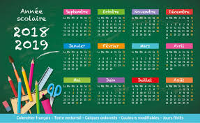 Premières vacances et marche verte: Publication Du Calendrier Scolaire 2018 2019 Les Dates A Retenir Actualite Fonction Publique Territoriale