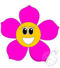 Disegni da colorare di fiori 01. Addobbi Di Primavera Fiori Colorati Da Ritagliare Lavoretti Creativi