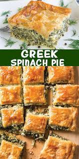 How To Make The Perfect Spinach Pie Spanakopita Recipe Greek Spinach Pie Greek Recipes Spinach Pie