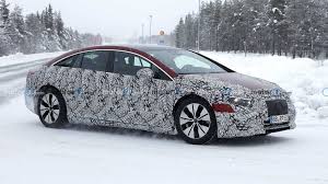We must admit that the design is really groundbreaking. 2022 Mercedes Benz Eqs Strips Down Its Top Camo