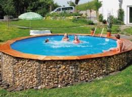 There Are Many Ways To Use Gabions On The Homestead As They Are A Really Simple Structure To Build An Assortme In Ground Pools Backyard Pool Above Ground Pool