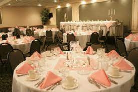How To Decorate This Venue For A Budget Semi Formal Evening Wedding Pic Heavy