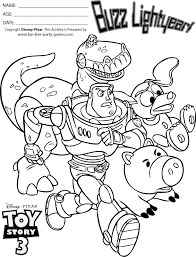 This coloring page gives the children the opportunity to color an animal as well as a human character. Zurg Z Toy Story Coloring Page Coloring Home