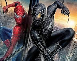 Black and red spiderman pictures. Hd Wallpaper Movies Super Power Spider Man Hero Black Red Clothes Wallpaper Flare