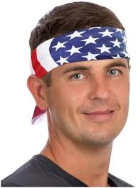 Amazon.com: Anclicany American Flag Bandana, Red White Blue Patriotic  Bandana for Women 4th of July USA Decorations (Rabbit Ears), Blue,White,Red  : Clothing, Shoes & Jewelry