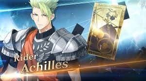 Fate/Grand Order - Achilles Servant Introduction - YouTube