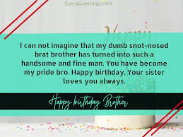 I miss your cute smile. 145 Cute Birthday Wishes Quotes And Messages For Brother