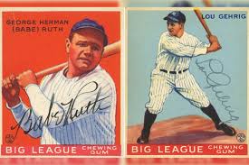 There is a large market out there for baseball cards (mostly for cards produced before 1970). New Jersey Man Leaves Behind Trove Of Signed Baseball Cards