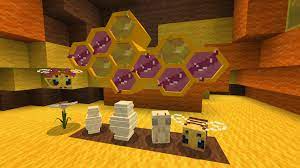 Oak and birch trees grown from saplings that are within 2 blocks of any flower have a 5% chance to grow with a bee nest. Build With Bees Life Cycle Minecraft Education Edition