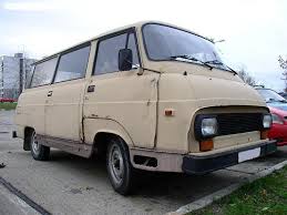 Září 1968 na strojírenském veletrhu v brně. Skoda 1203 Sanitka I Pohrebni Vuz