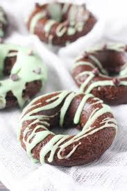 Mint Chocolate Donuts Sugar Spice And Glitter