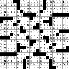 Now, logging on and checking out job postings is the new norm. La Times Crossword 8 Aug 21 Sunday Laxcrossword Com