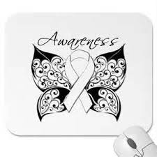 Peony floral lung tattoo designs Lung Cancer Ribbon Tattoos Pictures