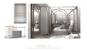 Image Result For Yabu Pushelberg Sketch Interior Design Renderings Autocad Layout Counter Design