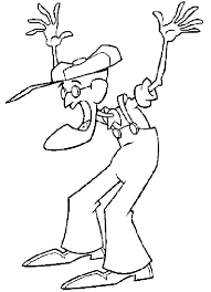 Coragem, o cão covarde) é uma série de desenho animado estadunidense produzida e exibida pelo cartoon network e criada por john r. Desenhos De Eustace Di Coragem O Cao Covarde Para Colorir