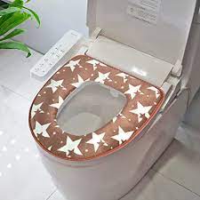 Were you aware that a padded toilet seat could make the toilet more comfortable? Warm Toilet Seat Cover Soft Flannel Toilet Cushion 14 X 17 Inches Easy Installation Amp Cleaning Comfortable Toilet Pad Star Brown Buy Online In Dominica At Dominica Desertcart Com Productid 52315676