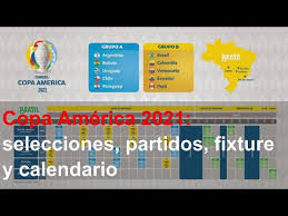 The column on the right displays the table and the goalscorer list for the competition at that point in time. Copa America 2021 Selecciones Partidos Fixture Y Calendario Youtube