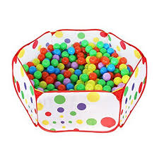 Htinac Piscine A Balles Pour Enfants Tente Pour Enfant Pliable Portable Hexagonal Aire De Jeux Piscine A Ball Piscine A Balle Jeux Piscine Aire De Jeux Piscine