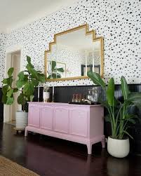 Black And White Accent Wall Dots Pin On Stenciled Accent Walls