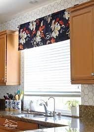 However, kitchen windows are a great place to introduce window treatments with soft, playful fabrics. How To Make A Window Valance The Homes I Have Made