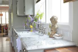 living with marble countertops, a
