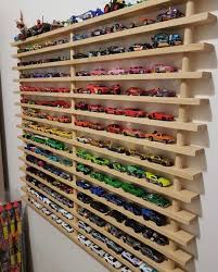 Hot wheels hotwheels matchbox 1/64 1:64 model display shelf diecast 28 car wood. Tip Of The Day Tuesday Start Your Engines Hot Wheels Wall Storage Hot Wheels Storage Hot Wheels Wall