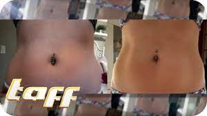 Leider halten sich die fettpölsterchen um den bauch herum oft hartnäckig. 4cm Bauchumfang Weg In Nur Zwei Wochen Bauch Weg Getranke Im Test Taff Prosieben Youtube