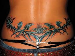 Elegant tribal symbol tattoo for the lower back. There Are Many Tattoo Positions That You Can Get A Popular Choice For Women Are Lower Back Tattoos Lo Girl Back Tattoos Tribal Back Tattoos Back Tattoo Women