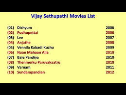 Vijay Sethupathi Movies List Youtube Prime members enjoy free delivery and exclusive access to music, movies, tv shows, original audio series, and kindle books.
