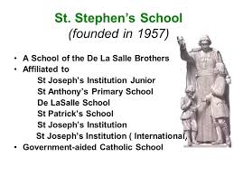 3 essex road, singapore 309331 sjijunior@moe.edu.sg; A Warm Welcome To St Stephen S School A School Of The De La Salle Brothers Affiliated To St Joseph S Institution Junior St Anthony S Primary School Ppt Download