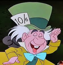 Cat in the hat, the quizzes The Mad Hatter S Hat Trivia Question Have Any Idea What The 10 6 Card On The Hat Is Answer It S A Price Tag Ten Shillings And Sixpence