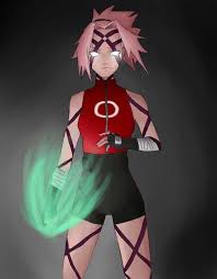 Sakura Haruno In Strength Of One Hundred Transform Haruno Sakura Strength Transform Meninas Naruto Sakura E Sasuke Anime Naruto