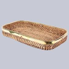 Add to wish list add to compare. Wicker Rectangular Tray For Home Rs 1750 Piece Pawan Emporium Id 7191511988