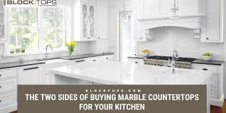 buying marble countertops for your kitchen