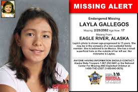 Have you seen this child? Layla Marie Gallegos