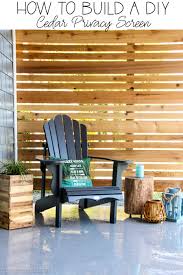 Check spelling or type a new query. How To Build A Diy Cedar Privacy Screen The Happy Housie